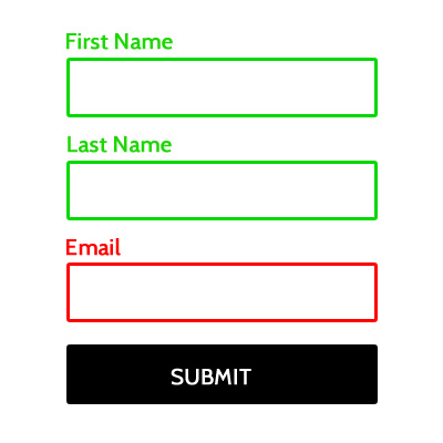 inaccessible form
